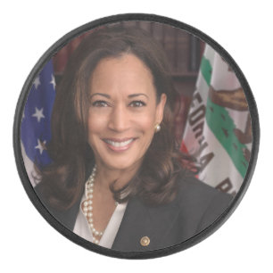 Kamala Harris US Vice President, Biden 2024 Hockey Puck