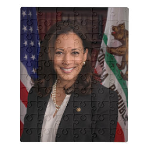 Kamala Harris US Vice President, Biden 2024 Jigsaw Puzzle