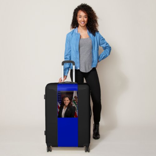 Kamala Harris US Vice President Biden 2024 Luggage