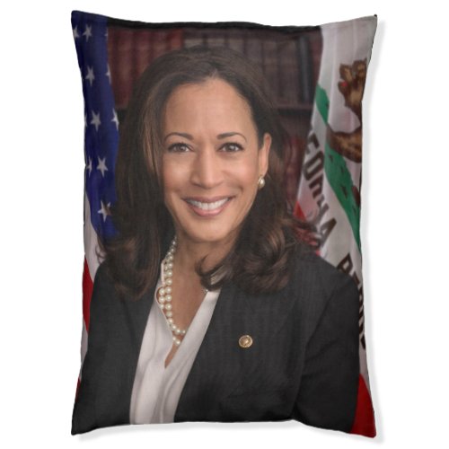 Kamala Harris US Vice President Biden 2024 Pet Bed