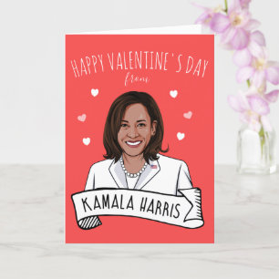 Kamala Harris Valentine's Day Card
