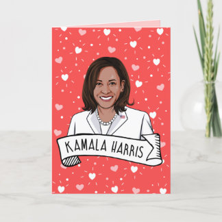 Kamala Harris Valentine's Day Card