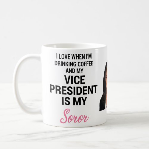 Kamala Harris VP AKA Alpha Kappa Alpha Coffee Mug