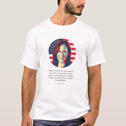Kamala Harris VP Victory Speech T_Shirt