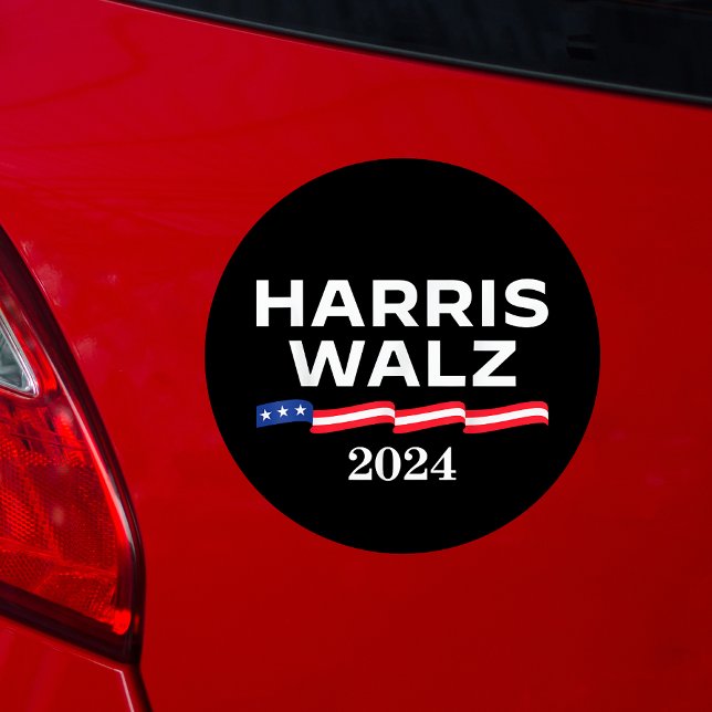 Kamala Harris Walz 2024 Car Magnet (Creator Uploaded)