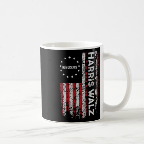 Kamala Harris Walz 2024 Harris Waltz Vp President  Coffee Mug