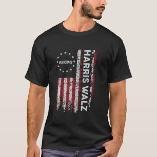 Kamala Harris Walz 2024 Harris Waltz VP President  T-Shirt