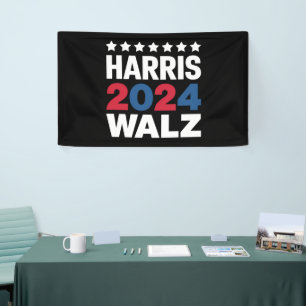 Kamala Harris Walz For President Vice President Banner