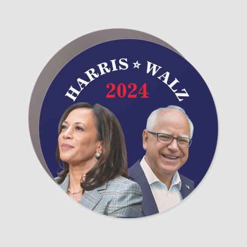 Kamala Harris Walz Photo _  President Vice Photos Car Magnet