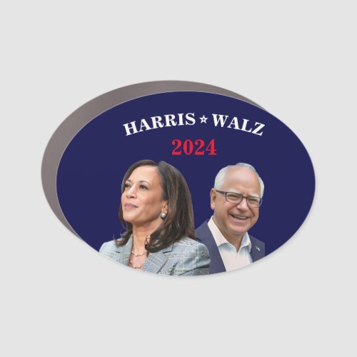 Kamala Harris Walz Photo _  President Vice Photos Car Magnet