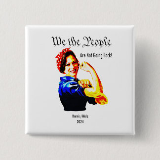 Kamala Harris "We the People" - Not Going Back Button