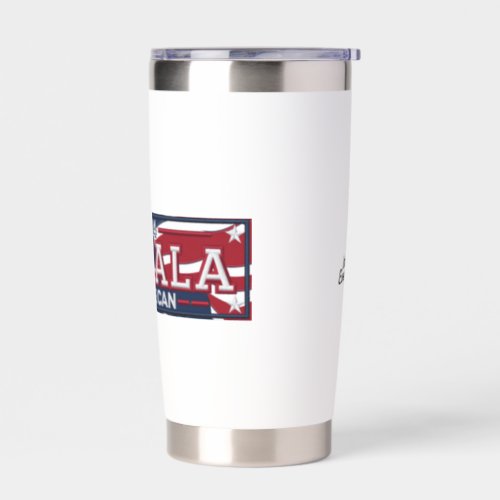 KAMALA HARRIS YES SHE CAN Insulated Tumbler