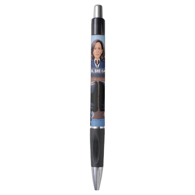 KAMALA HARRIS'S NIECE - YES SHE CAN Notebook Pen (Front Vertical)