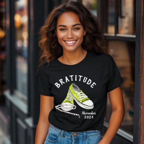 Kamala is Brat  Bratitude Custom T_Shirt