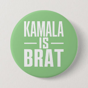 Kamala Is Brat Button