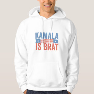 Kamala is Brat Democracy Election 2024 Hoodie