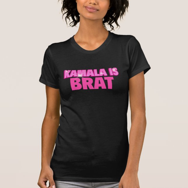Kamala Is Brat T-Shirt (Front)