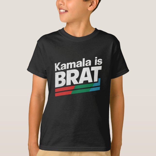 Kamala Is Brat T-Shirt (Front)