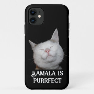 Kamala is Purrfect  iPhone 11 Case