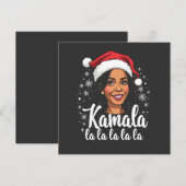 Kamala La La La Kamala Harris Christmas Santa (Front/Back)