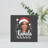 Kamala La La La Kamala Harris Christmas Santa (Standing Front)