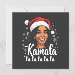 Kamala La La La Kamala Harris Christmas Santa