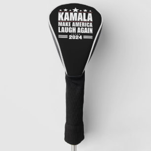 Kamala Make America Laugh Again American Flag 2024 Golf Head Cover