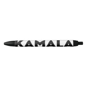 Kamala modern bold typography black and white pen
