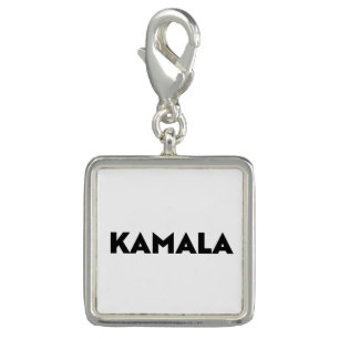 Kamala modern typography minimalist black white charm