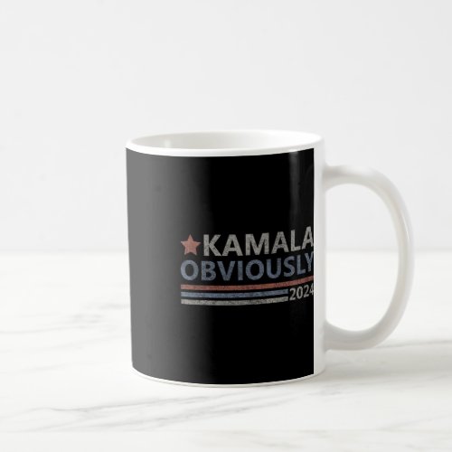 Kamala Obviously 2024 Presidential Election Presid Coffee Mug