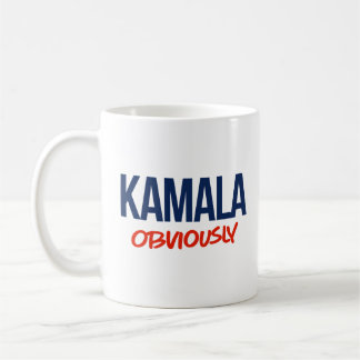 KAMALA OBVIOUSLY COFFEE MUG