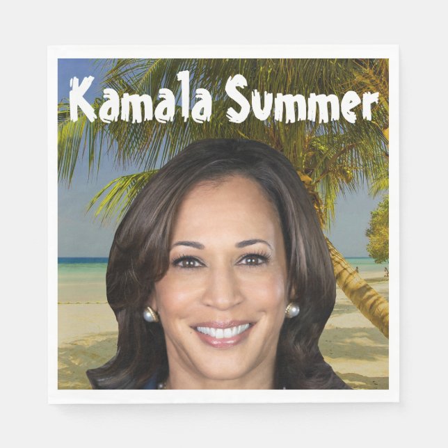Kamala Summer 2024 Napkins (Front)