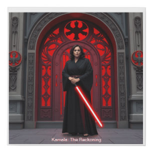 Kamala: The Reckoning Faux Canvas Print