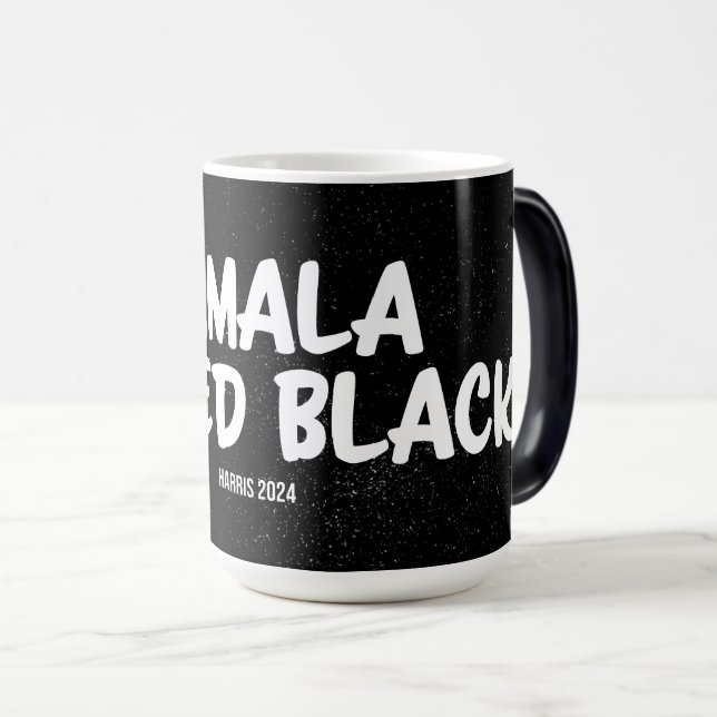 Kamala Turn Black Color Morph Mug (Front Right)