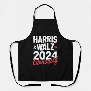 Kamala Walz Obviously 2024 Harris Waltz 2024 Apron