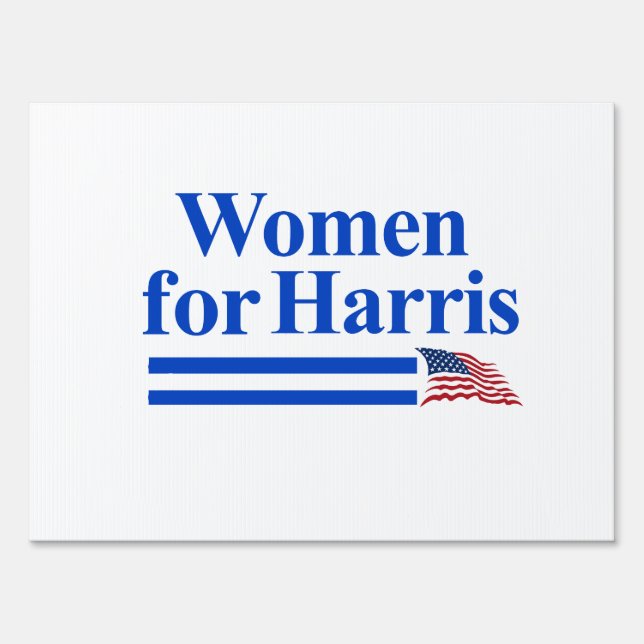 Kamala - Women for Kamala Harris Sign (Front)