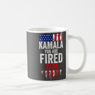 Kamala You're Fired Funny Anti Kamala Harris Elect Coffee Mug