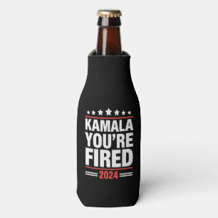 Kamala You're Fired Kamala Harris 2024 Bottle Cooler