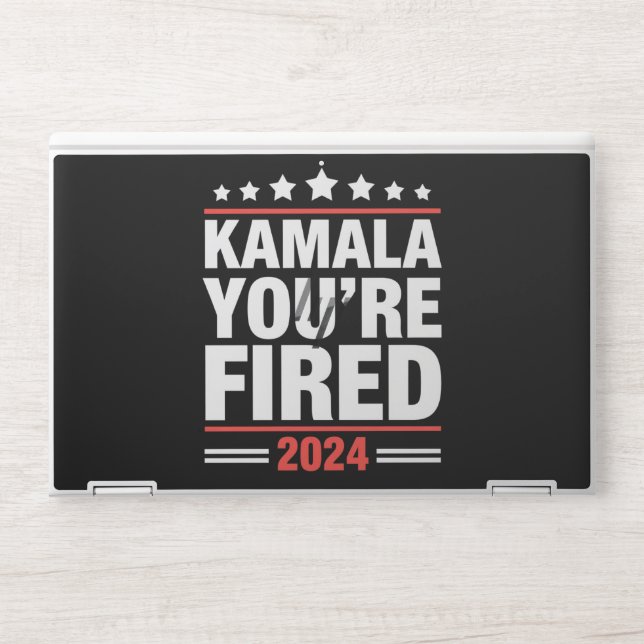 Kamala You're Fired Kamala Harris 2024 HP Laptop Skin (Front)
