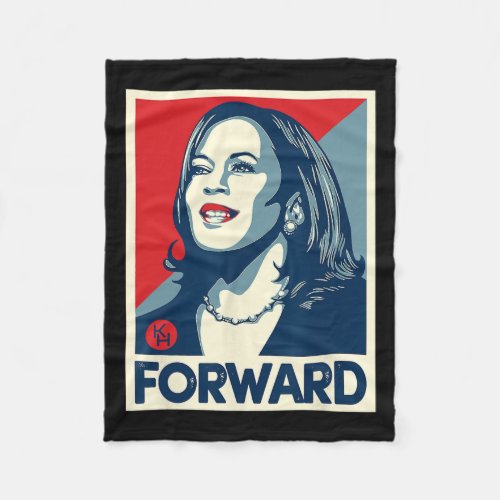 Kamalaharris Forward 2024 Kamalaharris Forward 1  Fleece Blanket