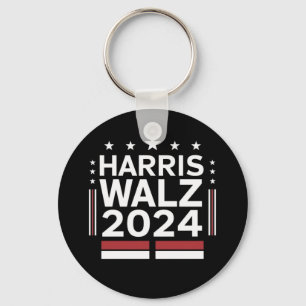 KamalaHarris TimWaltz 2024  Keychain