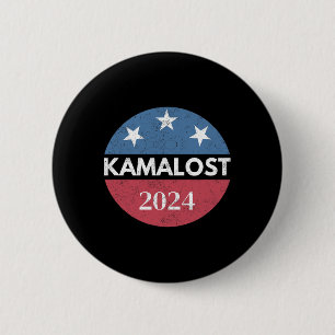 Kamalost Kamala Lost 2024 Election Trump Won 47th Button