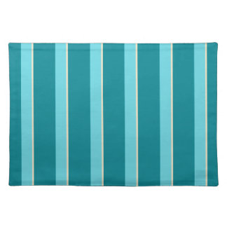 Kamaole Hawaii Tropical Stripe Dinner Placemats