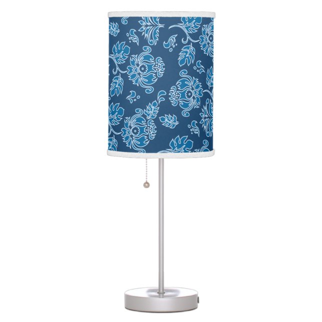 Kamaole Hawaiian Protea Tropical Floral Table Lamp (Right)