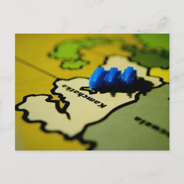 Kamchatka at Risk Postcard (Front)