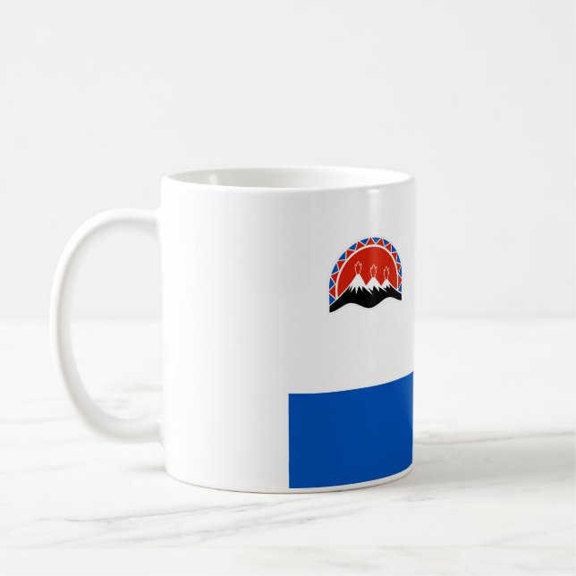 kamchatka flag russia country republic region coffee mug (Left)