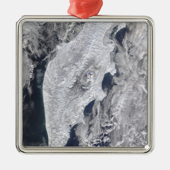 Kamchatka Peninsula, Eastern Russia 2 Metal Ornament (Front)