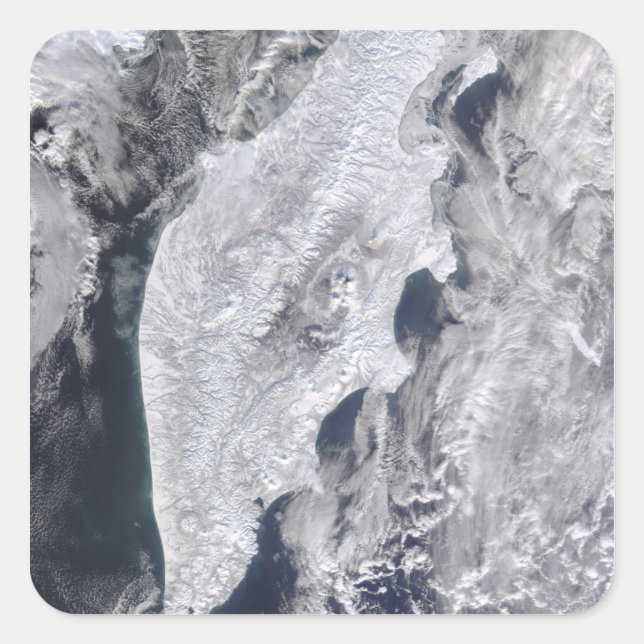 Kamchatka Peninsula, Eastern Russia 2 Square Sticker (Front)