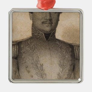 Kamehameha, Hawaii Metal Ornament