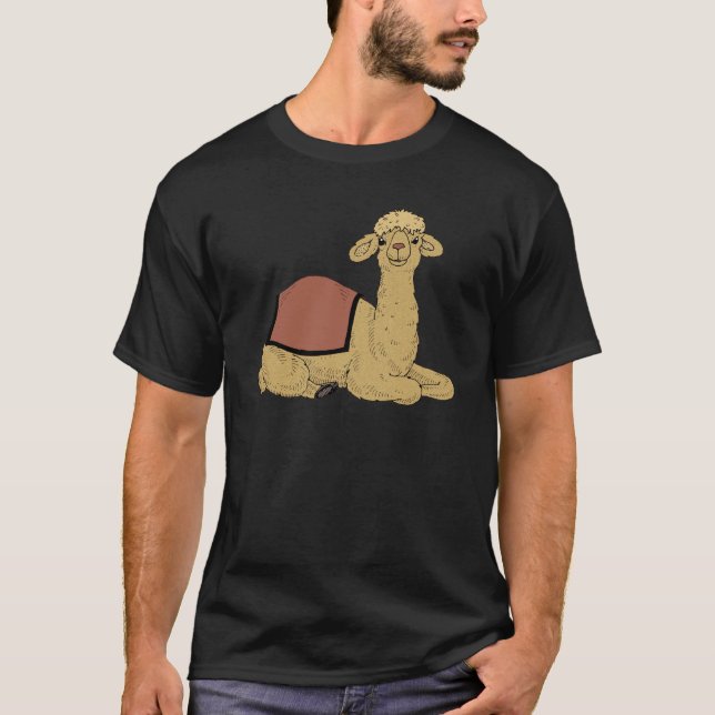 Kamel Dromedar camel dromedary T-Shirt (Front)